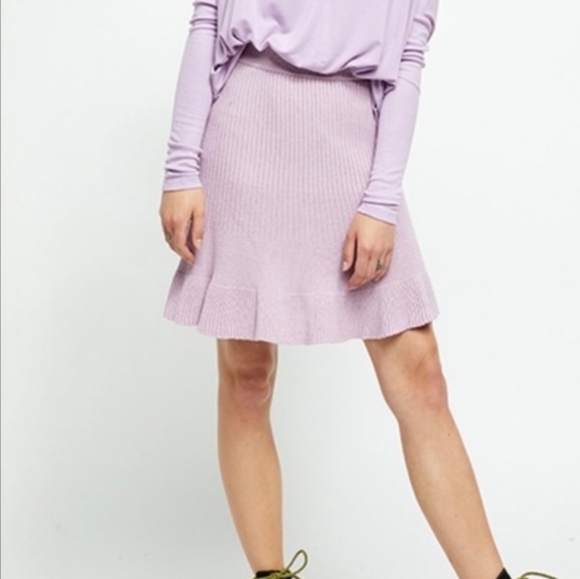 🆕🌿FREE PEOPLE KNIT SKIRT🌿 - Picture 3 of 11